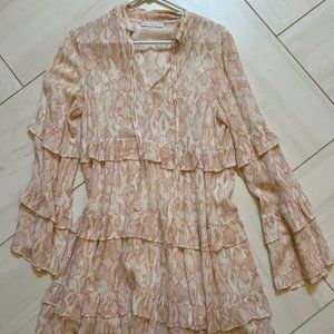 Karlie Tiered Flouncy Mini dress